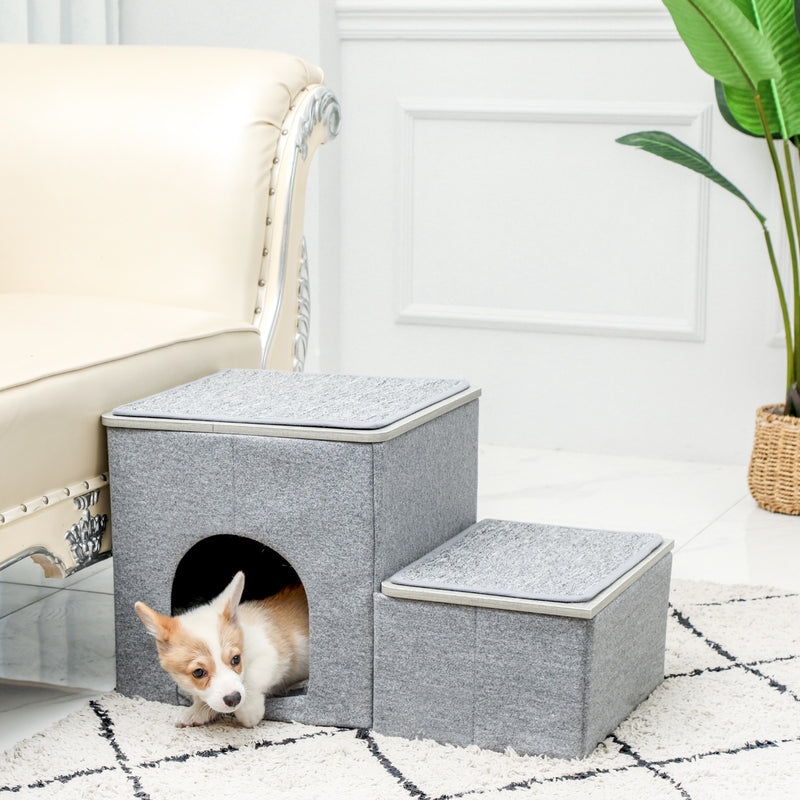 Cozy and Comfy House and Stairs for Furballs