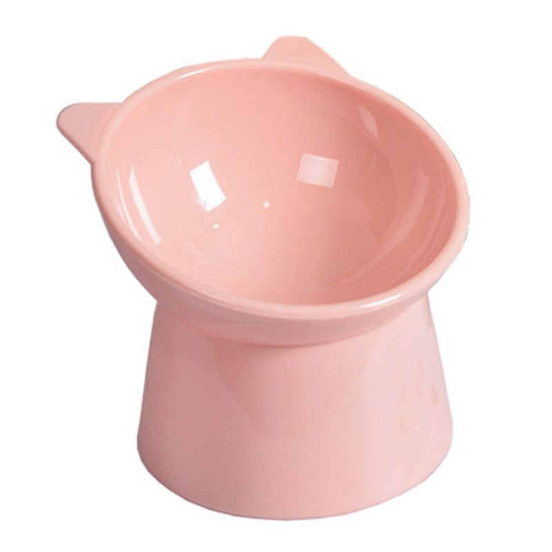 Anti-Tip Binaural Bowl for Cats and Dogs