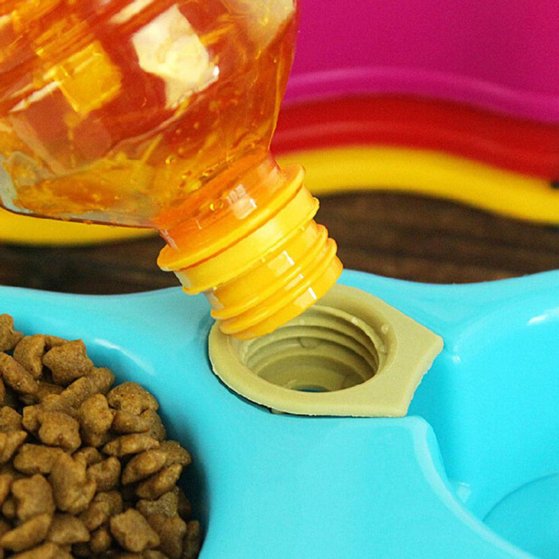 Dual Bowl: The Self-Filling Water and Food Bowl for Dogs