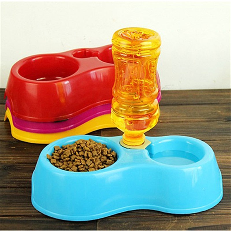 Dual Bowl: The Self-Filling Water and Food Bowl for Dogs