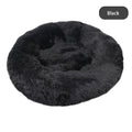 Round Plush Pet Bed: Soft and Washable