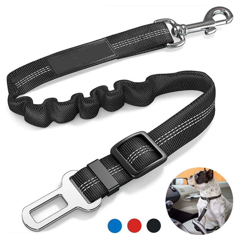 Get Our Elastic Dog Seat Belt with FREE Waterproof Seat Cover & Dog Training E-book! 🐾🚗